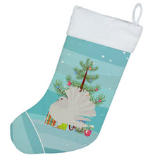 Load image into Gallery viewer, Silver Fantail Pigeon Christmas Christmas Stocking BB9317CS