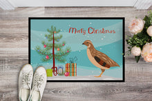 Load image into Gallery viewer, Golden Phoenix Quail Christmas Doormat - 24x36 Decorative Floor Mat – Indoor/Outdoor Rug with Artistic Flair BB9322JMAT