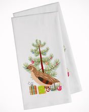 Load image into Gallery viewer, Golden Phoenix Quail Christmas Kitchen Towels – Set of 2 - Decorative &amp; Absorbent Cotton | BB9322WTKT