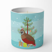 Load image into Gallery viewer, Chinese Painted or King Quail Christmas 10 oz Decorative Soy Candle