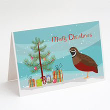Load image into Gallery viewer, Chinese Painted or King Quail Christmas Greeting Cards -  Blank Note Cards – 8-Pack of Artist-Designed Cards with Envelopes
