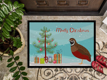 Load image into Gallery viewer, Chinese Painted or King Quail Christmas Doormat - 24x36 Decorative Floor Mat – Indoor/Outdoor Rug with Artistic Flair BB9323JMAT