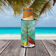 Load image into Gallery viewer, Chinese Painted or King Quail Christmas   Hugger for slim cans BB9323MUK