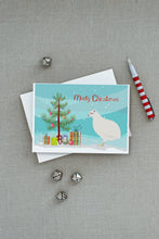 Load image into Gallery viewer, Texas Quail Christmas Greeting Cards -  Blank Note Cards – 8-Pack of Artist-Designed Cards with Envelopes