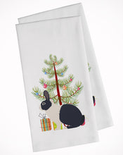 Load image into Gallery viewer, Dutch Rabbit Christmas Kitchen Towels – Set of 2 - Decorative &amp; Absorbent Cotton | BB9325WTKT