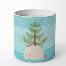 Load image into Gallery viewer, Fluffy Angora Rabbit Christmas 10 oz Decorative Soy Candle