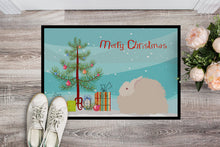 Load image into Gallery viewer, Fluffy Angora Rabbit Christmas Doormat - 24x36 Decorative Floor Mat – Indoor/Outdoor Rug with Artistic Flair BB9326JMAT