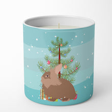 Load image into Gallery viewer, Lionhead Rabbit Christmas 10 oz Decorative Soy Candle