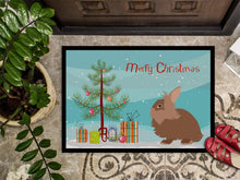 Load image into Gallery viewer, Lionhead Rabbit Christmas Doormat - 18x27 Decorative Floor Mat – Indoor/Outdoor Rug with Artistic Flair BB9327MAT