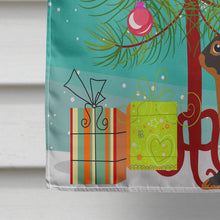 Load image into Gallery viewer, Tan Rabbit Christmas Flag Canvas House Size BB9330CHF