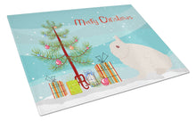 Load image into Gallery viewer, Hermelin Rabbit Christmas Glass Cutting Boards – Durable, Decorative Kitchen Art Large BB9331LCB