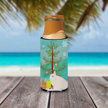 Load image into Gallery viewer, Hermelin Rabbit Christmas   Hugger for slim cans BB9331MUK