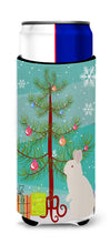 Load image into Gallery viewer, New Zealand White Rabbit Christmas   Hugger for slim cans BB9332MUK