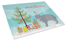 Load image into Gallery viewer, Giant Chinchilla Rabbit Christmas Glass Cutting Boards – Durable, Decorative Kitchen Art Large BB9333LCB