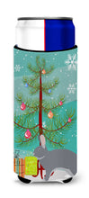 Load image into Gallery viewer, Giant Chinchilla Rabbit Christmas   Hugger for slim cans BB9333MUK