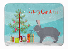 Load image into Gallery viewer, Giant Chinchilla Rabbit Christmas Machine Washable Memory Foam Mat BB9333RUG