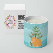 Load image into Gallery viewer, Holland Lop Rabbit Christmas 10 oz Decorative Soy Candle