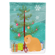 Load image into Gallery viewer, Holland Lop Rabbit Christmas Flag Canvas House Size BB9335CHF