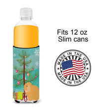 Load image into Gallery viewer, Holland Lop Rabbit Christmas   Hugger for slim cans BB9335MUK
