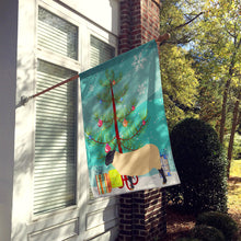 Load image into Gallery viewer, Suffolk Sheep Christmas Flag Canvas House Size BB9339CHF