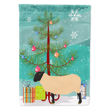 Load image into Gallery viewer, Suffolk Sheep Christmas Flag Canvas House Size BB9339CHF