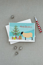 Load image into Gallery viewer, Suffolk Sheep Christmas Greeting Cards -  Blank Note Cards – 8-Pack of Artist-Designed Cards with Envelopes