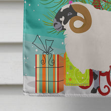 Load image into Gallery viewer, Scottish Blackface Sheep Christmas Flag Canvas House Size BB9340CHF