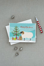 Load image into Gallery viewer, Scottish Blackface Sheep Christmas Greeting Cards -  Blank Note Cards – 8-Pack of Artist-Designed Cards with Envelopes