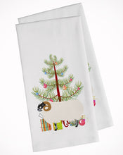 Load image into Gallery viewer, Scottish Blackface Sheep Christmas Kitchen Towels – Set of 2 - Decorative &amp; Absorbent Cotton | BB9340WTKT