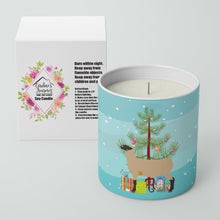 Load image into Gallery viewer, Hampshire Down Sheep Christmas 10 oz Decorative Soy Candle