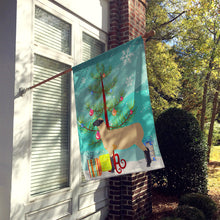 Load image into Gallery viewer, Hampshire Down Sheep Christmas Flag Canvas House Size BB9343CHF