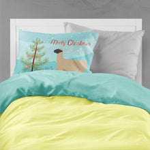 Load image into Gallery viewer, Hampshire Down Sheep Christmas Fabric Standard Pillowcase – Artistic Decorative Front, White Back BB9343PILLOWCASE