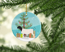 Load image into Gallery viewer, Dorper Sheep Christmas Ornament - Round Ceramic Ornament – Artist-Designed Keepsake Decoration BB9345CO1