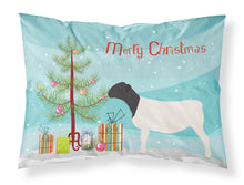 Load image into Gallery viewer, Dorper Sheep Christmas Fabric Standard Pillowcase – Artistic Decorative Front, White Back BB9345PILLOWCASE