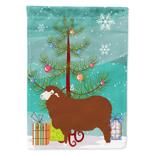 Load image into Gallery viewer, Merino Sheep Christmas Flag Canvas House Size BB9348CHF