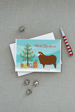 Load image into Gallery viewer, Merino Sheep Christmas Greeting Cards -  Blank Note Cards – 8-Pack of Artist-Designed Cards with Envelopes