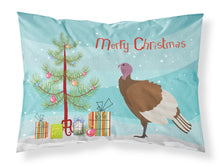 Load image into Gallery viewer, Bourbon Red Turkey Hen Christmas Fabric Standard Pillowcase – Artistic Decorative Front, White Back BB9349PILLOWCASE