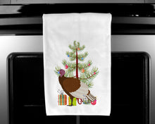 Load image into Gallery viewer, Bourbon Red Turkey Hen Christmas Kitchen Towels – Set of 2 - Decorative &amp; Absorbent Cotton | BB9349WTKT