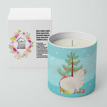 Load image into Gallery viewer, White Holland Turkey Christmas 10 oz Decorative Soy Candle