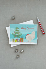 Load image into Gallery viewer, White Holland Turkey Christmas Greeting Cards -  Blank Note Cards – 8-Pack of Artist-Designed Cards with Envelopes