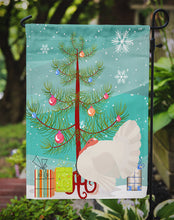 Load image into Gallery viewer, White Holland Turkey Christmas Garden Flag - Outdoor Decorative Yard Flag BB9350GF