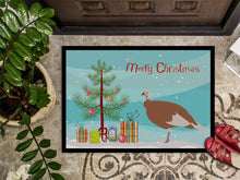 Load image into Gallery viewer, Jersey Buff Turkey Hen Christmas Doormat - 24x36 Decorative Floor Mat – Indoor/Outdoor Rug with Artistic Flair BB9351JMAT