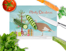 Load image into Gallery viewer, Jersey Buff Turkey Hen Christmas Glass Cutting Boards – Durable, Decorative Kitchen Art Large BB9351LCB