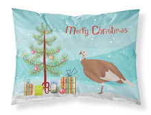 Load image into Gallery viewer, Jersey Buff Turkey Hen Christmas Fabric Standard Pillowcase – Artistic Decorative Front, White Back BB9351PILLOWCASE