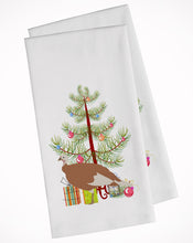 Load image into Gallery viewer, Jersey Buff Turkey Hen Christmas Kitchen Towels – Set of 2 - Decorative &amp; Absorbent Cotton | BB9351WTKT