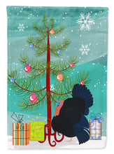 Load image into Gallery viewer, Norfolk Black Turkey Christmas Garden Flag - Outdoor Decorative Yard Flag BB9352GF