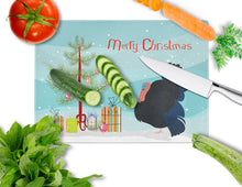 Load image into Gallery viewer, Norfolk Black Turkey Christmas Glass Cutting Boards – Durable, Decorative Kitchen Art Large BB9352LCB
