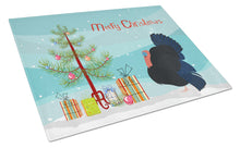 Load image into Gallery viewer, Norfolk Black Turkey Christmas Glass Cutting Boards – Durable, Decorative Kitchen Art Large BB9352LCB