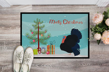 Load image into Gallery viewer, Norfolk Black Turkey Christmas Doormat - 18x27 Decorative Floor Mat – Indoor/Outdoor Rug with Artistic Flair BB9352MAT