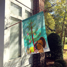 Load image into Gallery viewer, Bronze Turkey Christmas Flag Canvas House Size BB9353CHF
